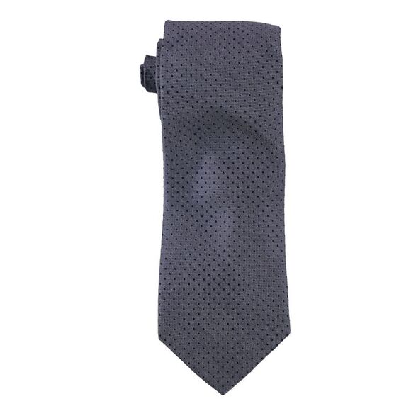 Michael Kors Mens Pin Dot Self-tied Necktie, Blue, NWT - Picture 1 of 1
